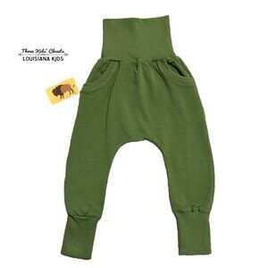 NEW Malinami Sz 116 (6Y) Handmade Green Baggies Pants
